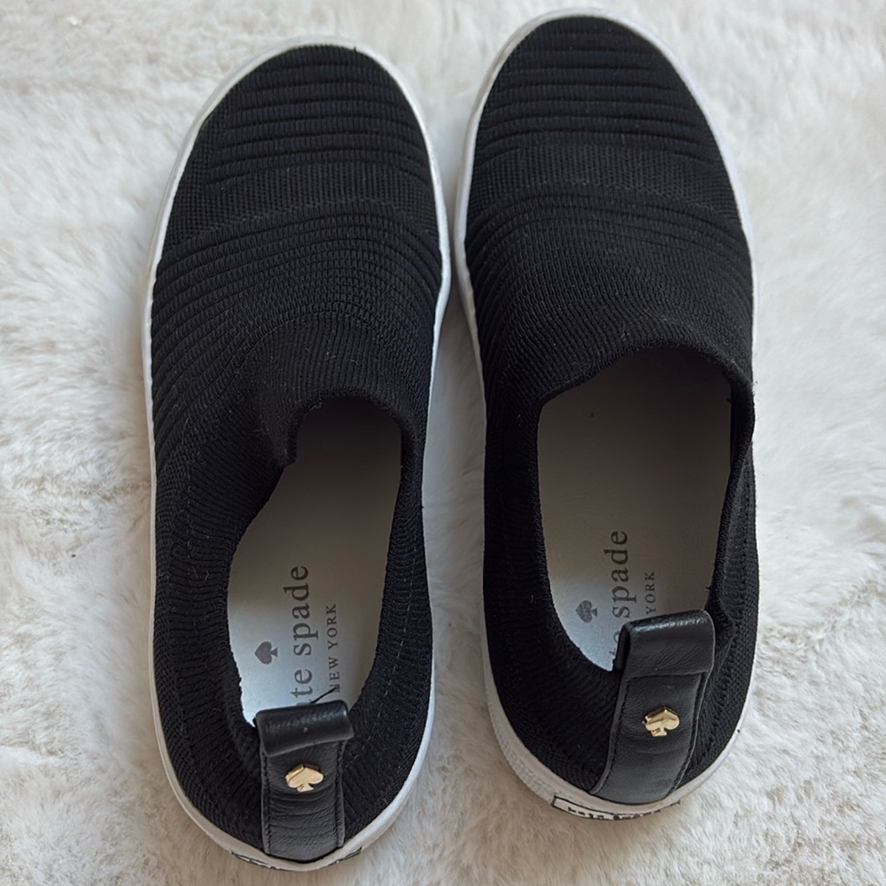 Kate Spade slip on knit sneakers - sz 6.5